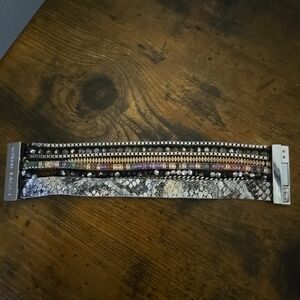 Victoria Emerson Multi Strand Magnetic Clasp Bracelet